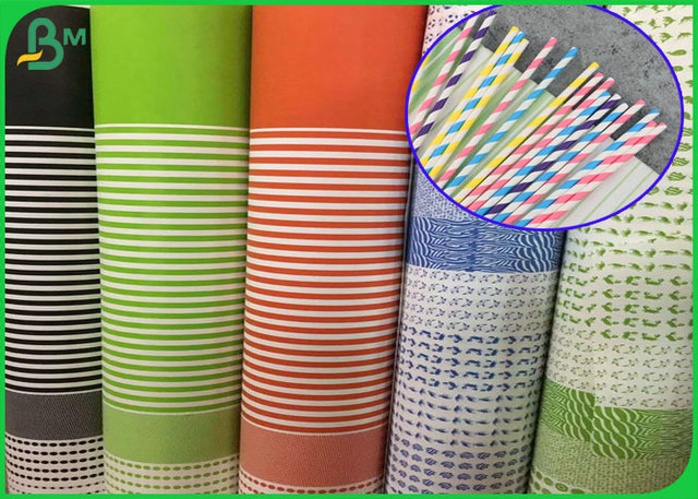 Freundliche 15mm Trinkhalm-Papierrolle Eco für die Nahrungsmittelverpackung industriell