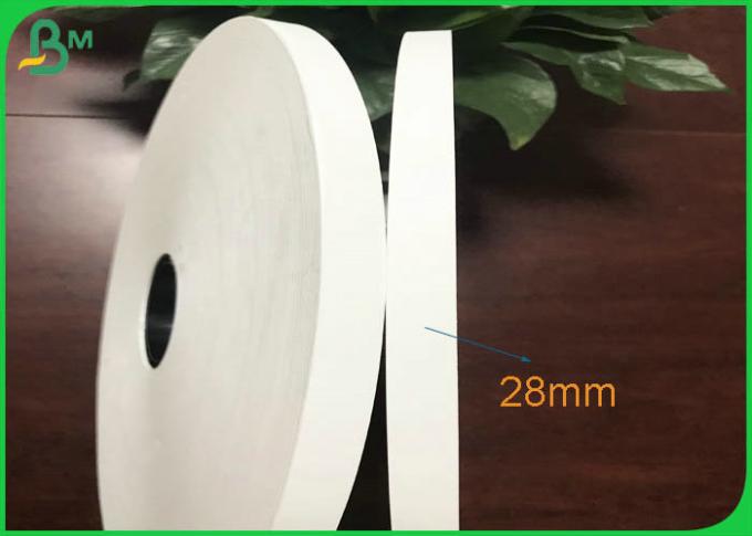 Grad-sichere weiße Zigarettenpapier-Rolle 26gsm 28gsm Nahrungsmittelmit 28mm 32mm 35mm