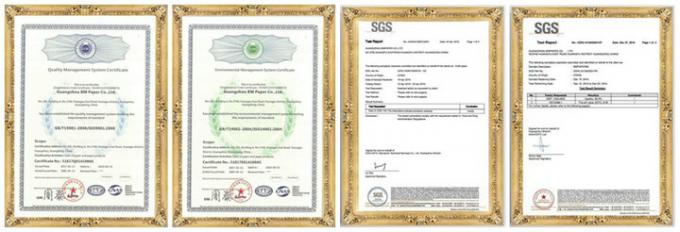 weiße Packpapier-Rollennahrungsmittelgrad des Stroh-28gsm kundengebundene ISO FDA FSC