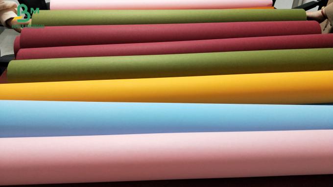 Anti- Riss-waschbares Kraftpapier-Gewebe für die Herstellung des Stoff-Aufklebers Mehrfarben
