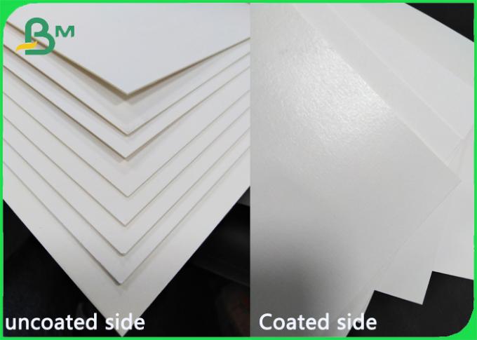 weißes Zwischenlagen-Brett-Material der Kappen-445gsm mit Polyüberzogenem