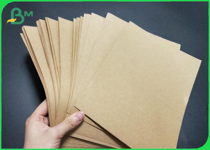 126/300 G/M Brown Kraftpapier für das Verpacken in Blatt/Rollen-FSC SGS genehmigt