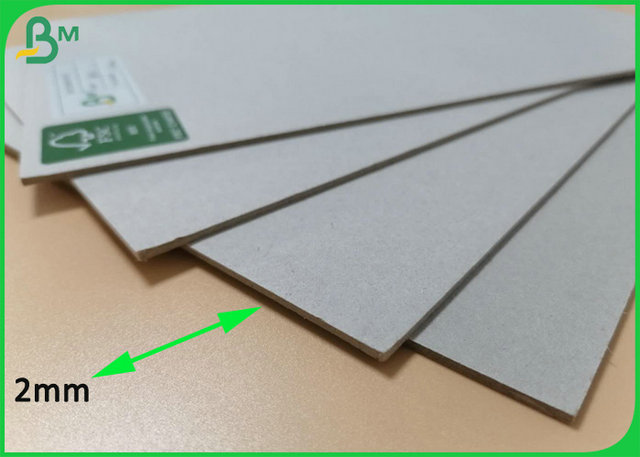 1mm 2mm bereitete graues Papppapier für die materiellen Geschenk-Paket-Kästen auf