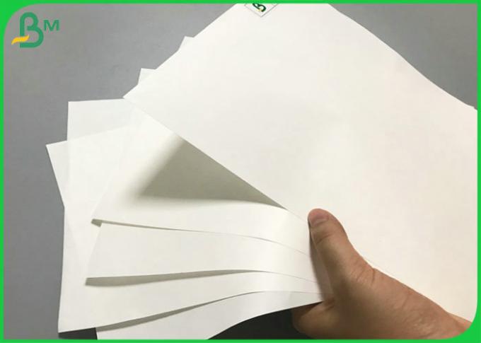 Jungfrau-Mehlsäcke tapezieren starke weiße gebleichte Kraftpapier-Rolle 70g 80g 100g