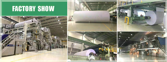 Umweltfreundliches weißes Kraftpapier 70gsm 80gsm 90gsm für die Papiertüte-Herstellung