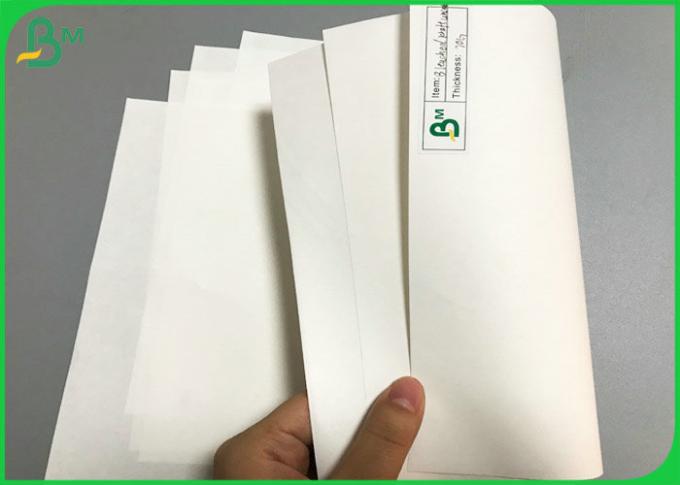 Unbeschichtete geblichen schmeißen Kraftpapier-Rollen 40g - Verpackungskraftpapier der Nahrung135g raus