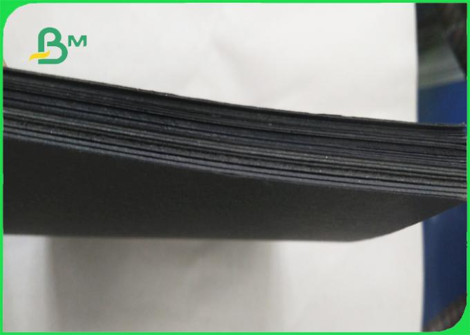 Säurefreies schwarzes Cardstock Papier 150gsm Jet Black For Business Card