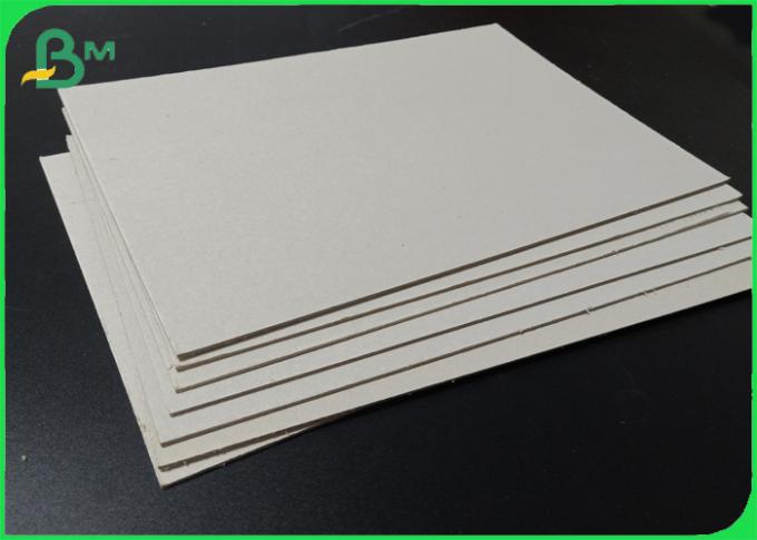 Gute Steifheit 1mm 2mm Stärke aufbereitetes Grey Cardboard Paper Sheets