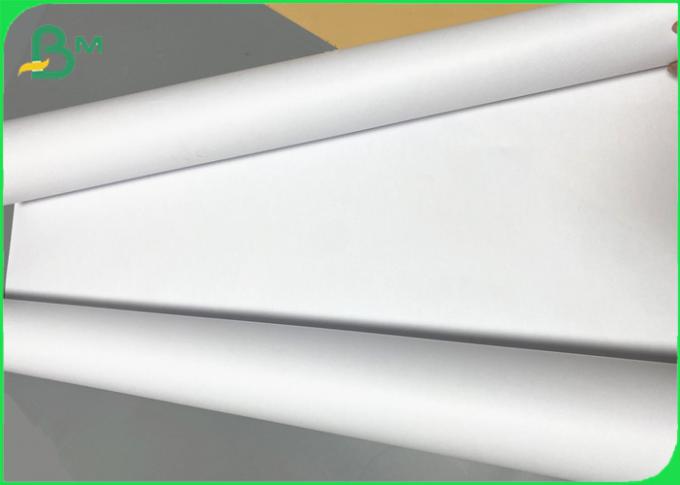 bedruckbarer weißer CAD Plotter-Architekturzeichenpapier-Rolle 80g 60inch