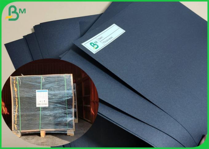 Recyclebares 250gsm 300gsm Matte Black Paper Board Sheets für das Geschenk-Verpacken