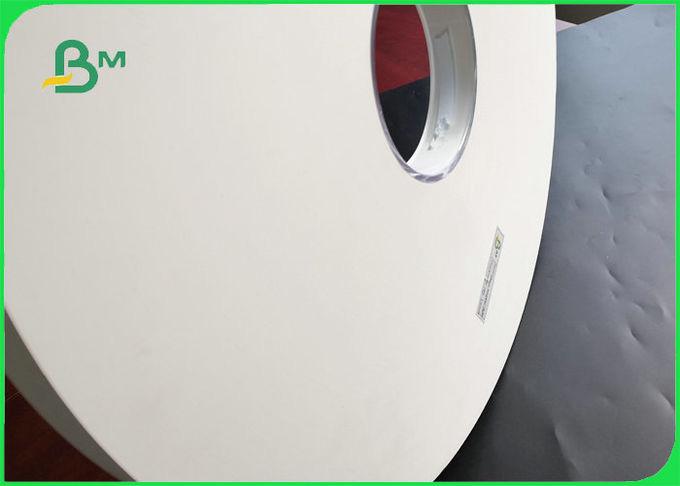 Weiße Kraftpapier-Rolle 28gsm 27mm Soems/ODM 32mm * 5000m für Trinkhalm