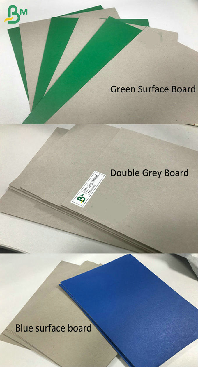 Gedrängtes Brett 100% Recyclingpapier-Brett-Grey Laminated Sheetss 1.7mm 2.5mm