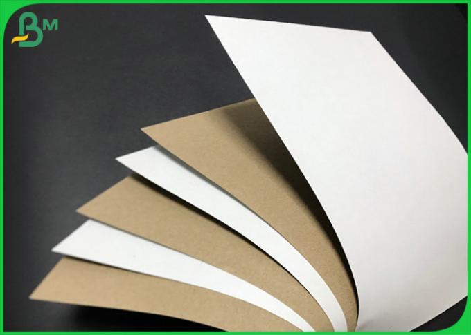 Recyclebares weißes Oberflächentestlinerbrett Kraftpapiers 170g 200g für Verpackenkarton