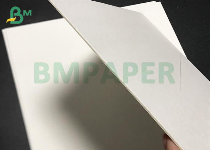 0.7mm 1.4mm starkes natürliches weißes Holzschliff basierte Bier Mat Paper Board Sheet
