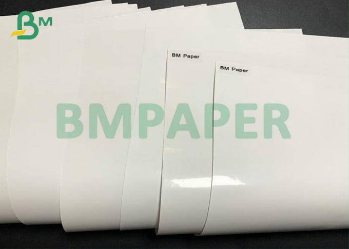 Papier Chromo 80gsm 100gsm C1S für Etikettenmaterial im Jahre 1020 Millimeter 1100mm