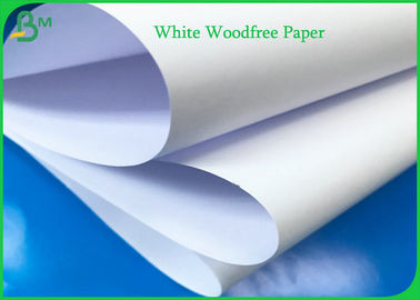 Papier-Rollenjungfrau-Holzschliff 100% 55g 60g 70g 80g weißes Woodfree für Übungs-Buch