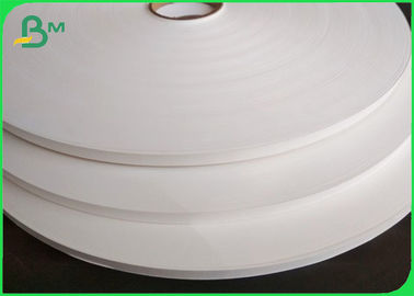 Des Kraftpapier-des Rollen28gsm Breite FSC weiße Nahrungsmittelgrad-Packpapier-25mm