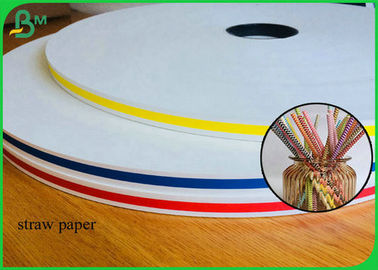 weißes Kraftpapier 60GSM und 120GSM, zum von bunten Stroh-Rohren herzustellen