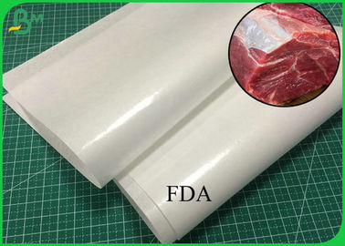 PET beschichtete weiße Rolle des Kraftpapier-40GSM zur Verpackung des Fleisches oder der Nuss