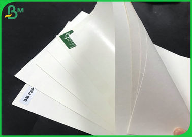 Einzelne Wand-Schale materielle PET 15gsm Plastiküberzug-Oberflächen-Weißbuch bedeckt