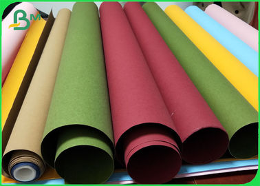 Mehrfarbenkraftpapier-Gewebe für die Herstellung des Stoff-Aufklebers waschbar