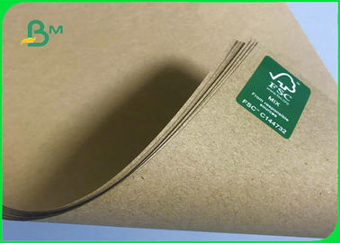 100GSM 120GSM bereitete Brown-Kraftpapier-Rolle für Lebensmittelgeschäft-Taschen auf
