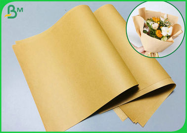 100% biologisch abbaubares Bambusmassen-Kraftpapier für die Blumen-Verpackung