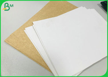 FDA-gebilligtes Weiß 250g 365g zeichnete überzogenes Braun Rückseiten-Kraftliner-Brett für Lebensmittelverpackung
