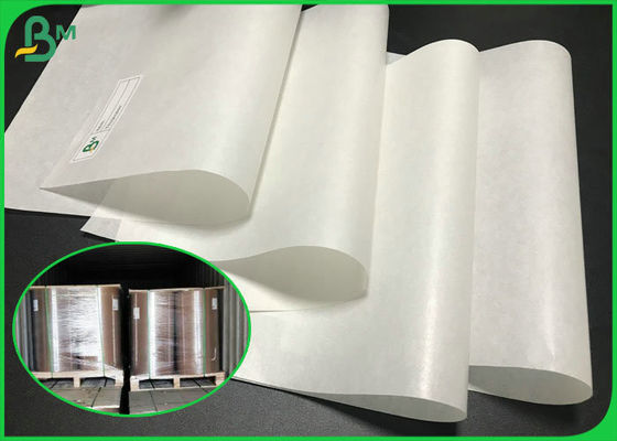 Bedruckbarer Seiten-Glanz 30grs 40grs eins, der MG-Kraftpapier-riesige Rolle für Nahrungsmittelverpackung beschichtet