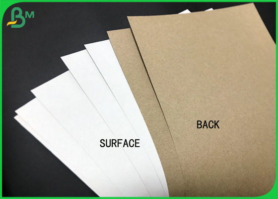 Recyclebares weißes Oberflächentestlinerbrett Kraftpapiers 170g 200g für Verpackenkarton