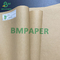 70 g/m 80 g/m ausdehnbare Kraftpapierrollen für braune Zementbeutel mit hoher Gewichtskapazität