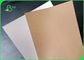 140 - druckte gute Steifheit 170g eine Seite weißes/Braunkraftpapier für das Verpacken