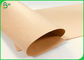 80g FDA bestätigte Brown-Kraftpapier-Rolle für die Herstellung von Papiertüten
