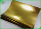 Biologisch abbaubares goldenes waschbares Kraftpapier-Gewebe für die Herstellung der Hauptspeichertasche