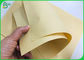 Ökologisches Bambusungebleichtes Kraftpapier feines Papier der faser-50G 80G für Papiersack