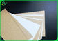 Front Side White Coated Brown-Kraftpapier fertigte 250gsm für zum Mitnehmen Behälter besonders an