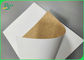 Spitzen-Kraftpapier-Rückseiten-bedruckbares Papierverpacken der Lebensmittel des Nahrungsmittelgrad-250gsm 300gsm weiße