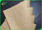 Packpapier-Nahrungsmittelgrad 50gsm 70gsm sackt recyclebarer ungebleichter Kraftpapier Material ein