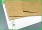 Jungfrau-Masse basierte einfache weiße Clay Coated Kraft Paper Board Blätter 365gsm