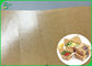 Grad-Brown-Kraftpapier-Rolle der Naturkost-250g für Salat-Kasten 70cm x 100cm