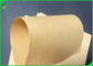 600mm großes Rollennahrungsmittelgrad-Brown-Kraftpapier 70gsm für die Herstellung der Brot-Tasche