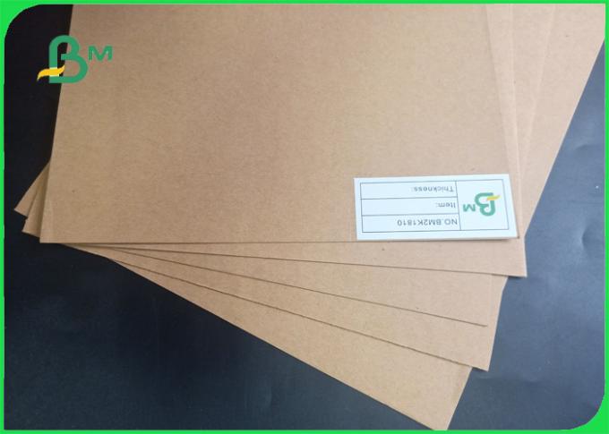 Standardhandwerkszwischenlagen-Brettpapier der größe 70*100cm FSC anerkanntes natürliches braunes für Taschen