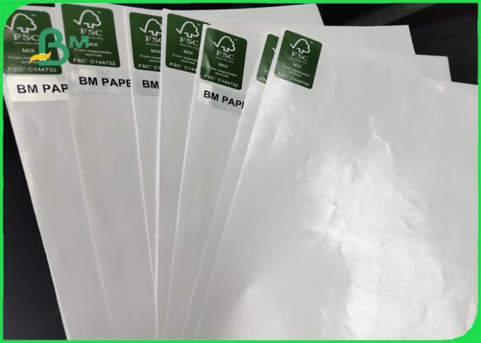 70g- + 20g-Woodfree Offest Papier PET beschichtete fettdichtes und wasserdichtes in den Blättern