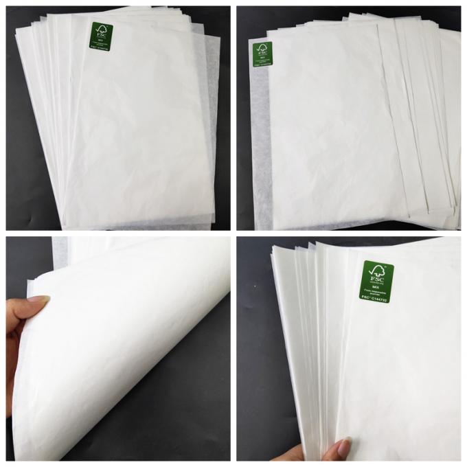 Nahrungsmittelgrad-Papier blich hohe Weiße für unterschiedliche Verpackung in den Blättern