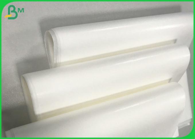 weißes Kraftpapier MGs reine Masse 30gsm 35gsm 40gsm 100% für Lebensmittelverpackungen