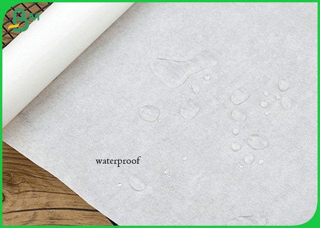 fettdichte weiße Nahrungsmittelgrad-Papierrolle der Farbe40g für die Verpackung der Nahrung