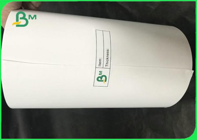 Aufkleber-Papier-Aufkleber-Rolle PVCs wärmeempfindlichen freien Raumes 50gsm 75gsm thermische