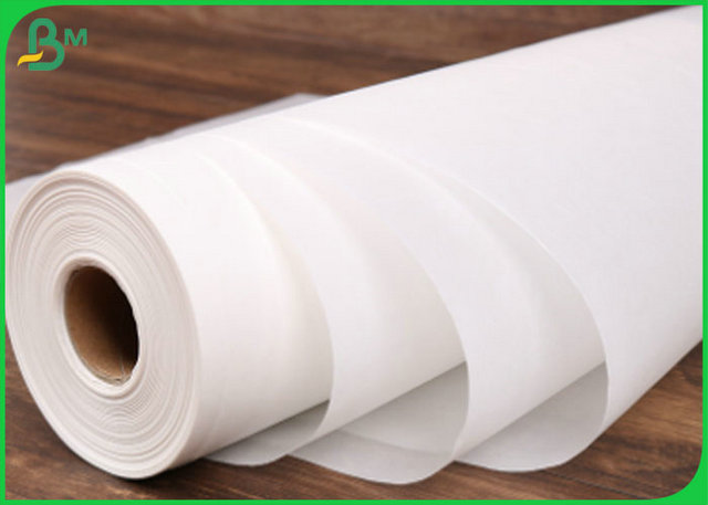 Jungfrau materielle abbaubare weiße MG-Papier-Rolle für die Verpackung des Fleisches
