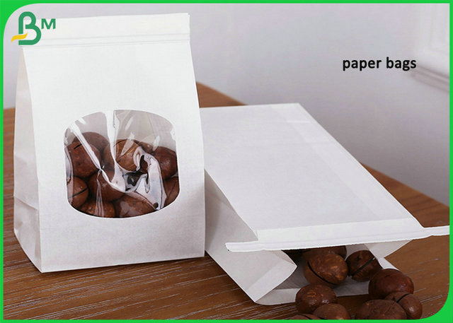 Bio-kompostierbare reine gebleichte Kraftpapier 90Gr Jumborollen für Papiertüten