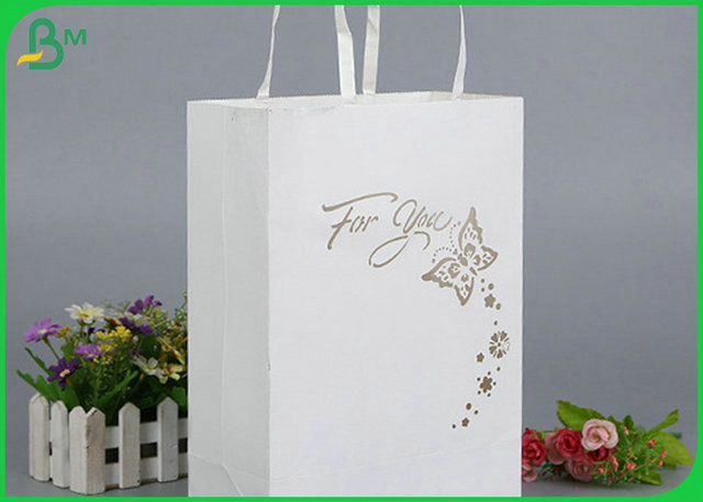 feuchtigkeitsfestes MG weißes Kraftpapier 30g 40g für Papiertüte-Material